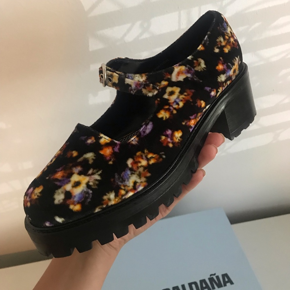 Never worn Nicole Saldana Mary Janes